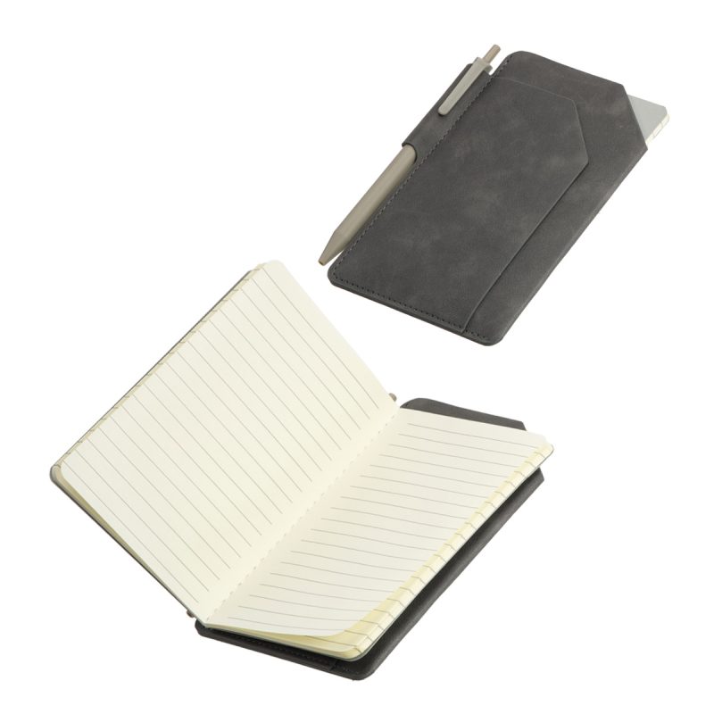 Protege Mini Notebook With Pen & Front Pocket - 5