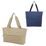 Rio Extendable Polyester Zippered Tote - 1