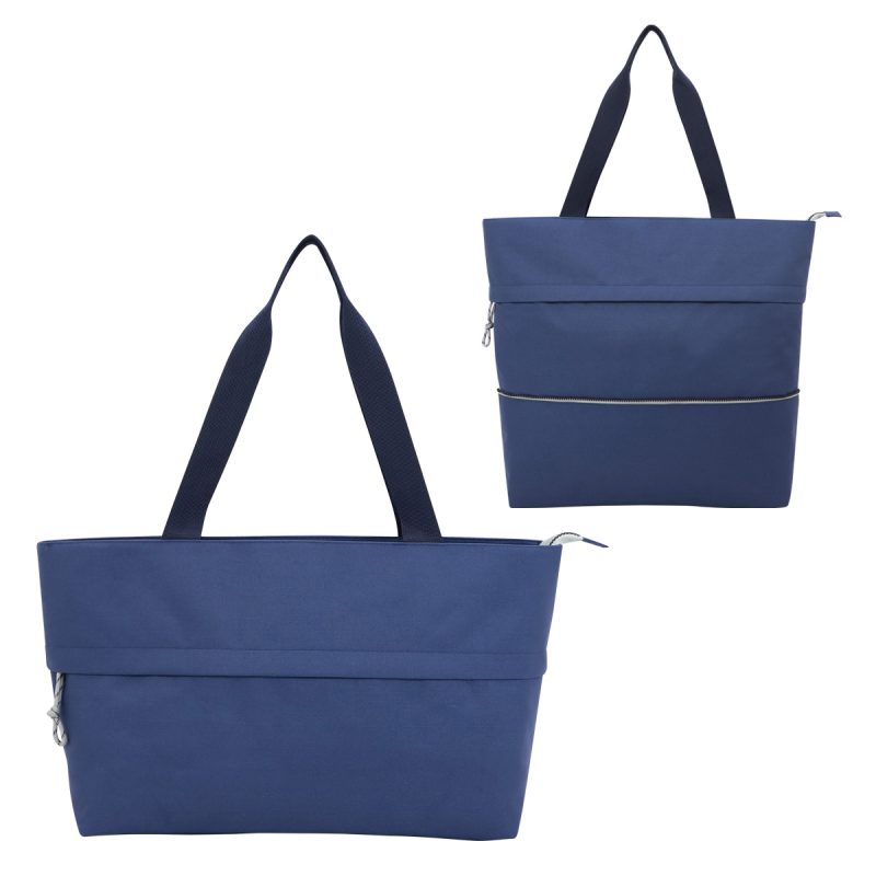 Rio Extendable Polyester Zippered Tote - 5