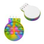 Round Push Pop Spiral Notebook - 7