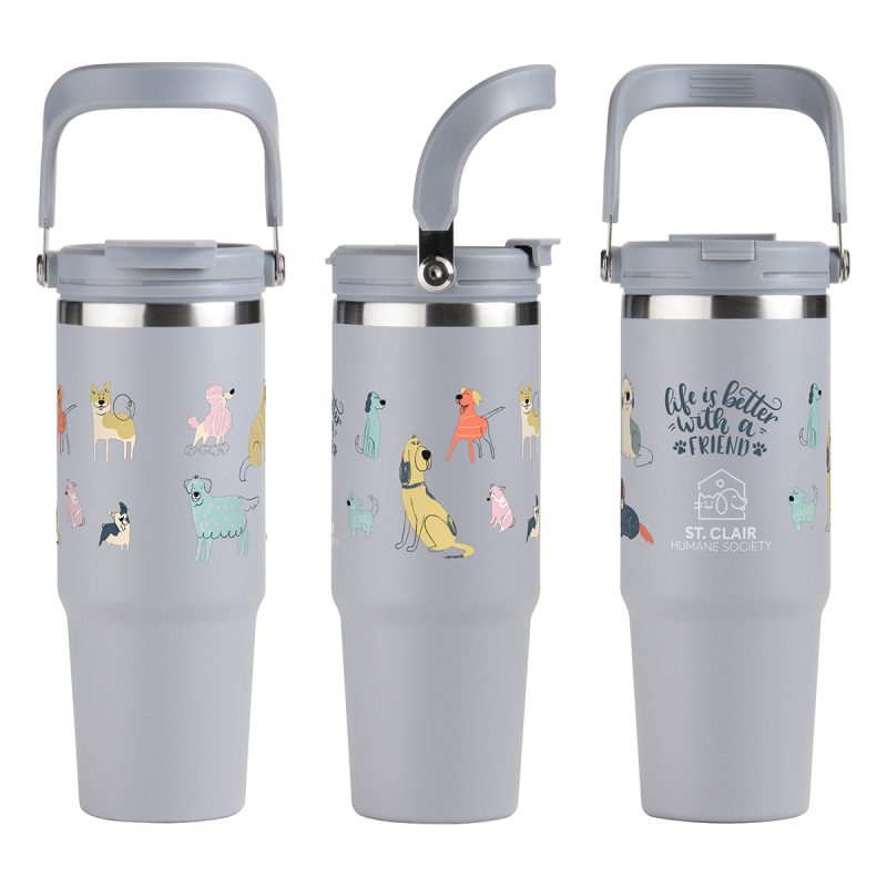 SENSO® Venture DuoFlow 30 oz Vacuum Insulated Stainless Steel Travel Tumbl - 4