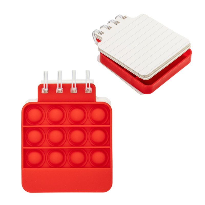 Square Push Pop Spiral Notebook - 4