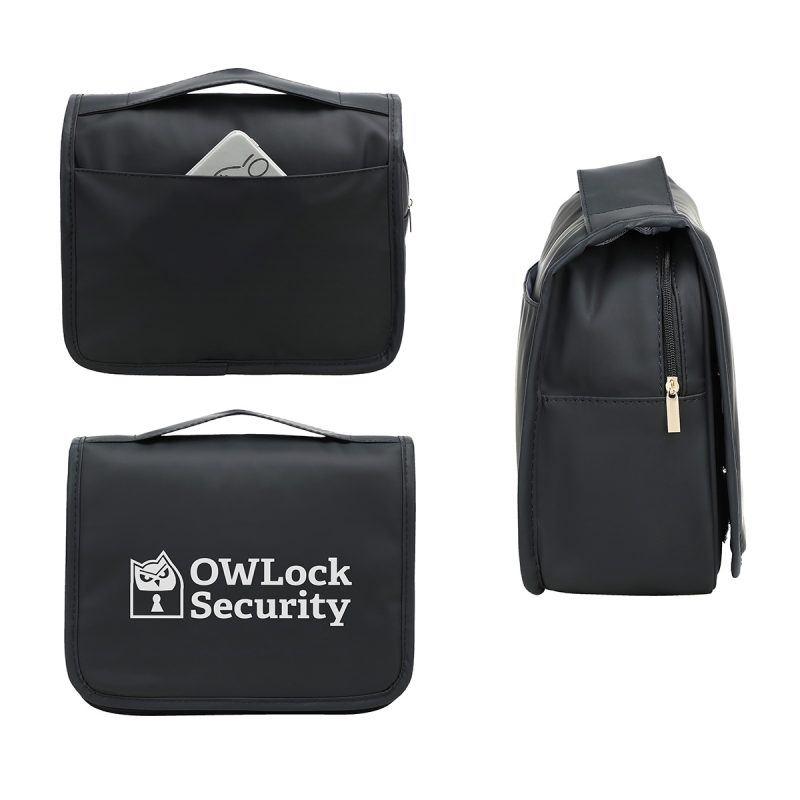 Steward Soft Leatherette Toiletry Bag - 2