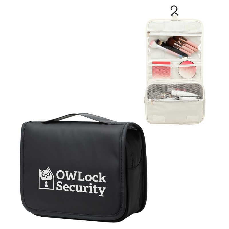 Steward Soft Leatherette Toiletry Bag