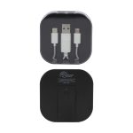 Tetra 4-in-1 Charging Cable With Recycled ABS Case & Built-In Phone Stand - 2