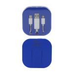 Tetra 4-in-1 Charging Cable With Recycled ABS Case & Built-In Phone Stand - 4