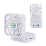 Whirlwind Mini Folding Rechargeable Fan with Lanyard - 6