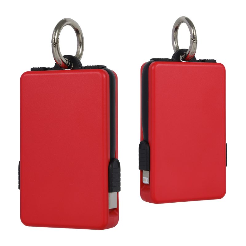 Esprit 2000mAh UL Listed Power Bank with Built-In Cables - 7