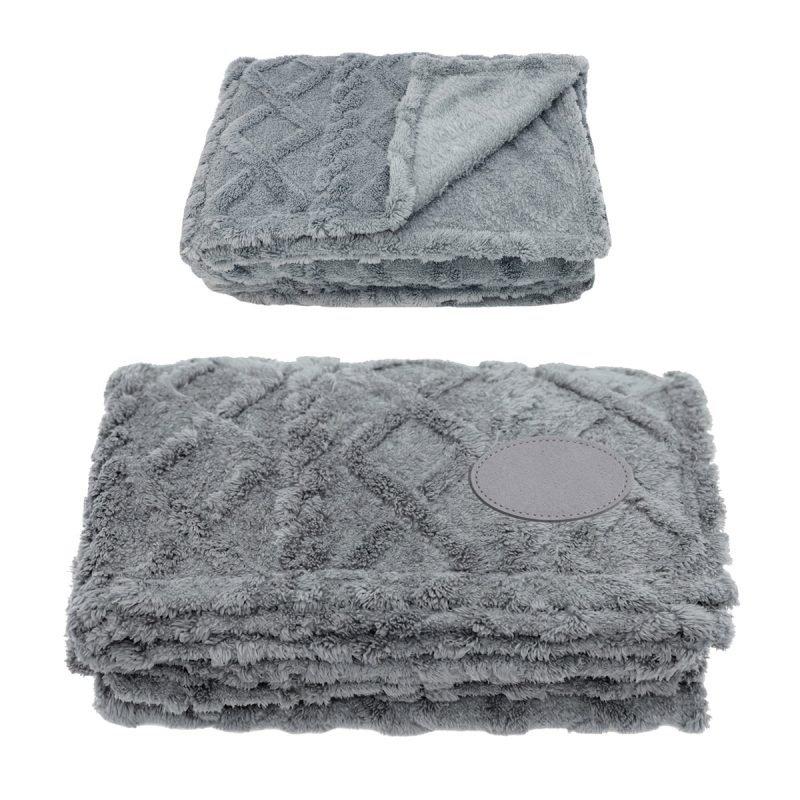 Legacy 280GSM RPET Sherpa Fleece Blanket - 5