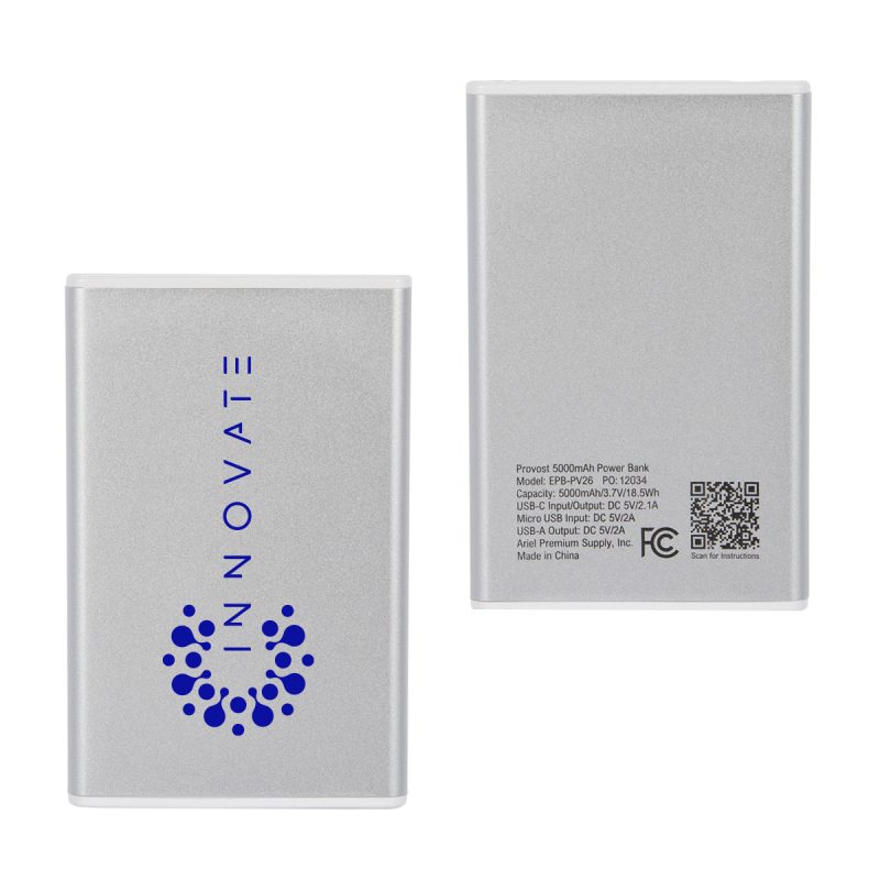 Provost 5000mAh Aluminum Power Bank - 4