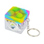 Push Pop Charging Cable with Keyring & Screen Cleaner - 6