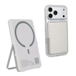 Slimline 5000mAh 20W PD Aluminum Power Bank with 15W Magnetic Wireless Char - 1