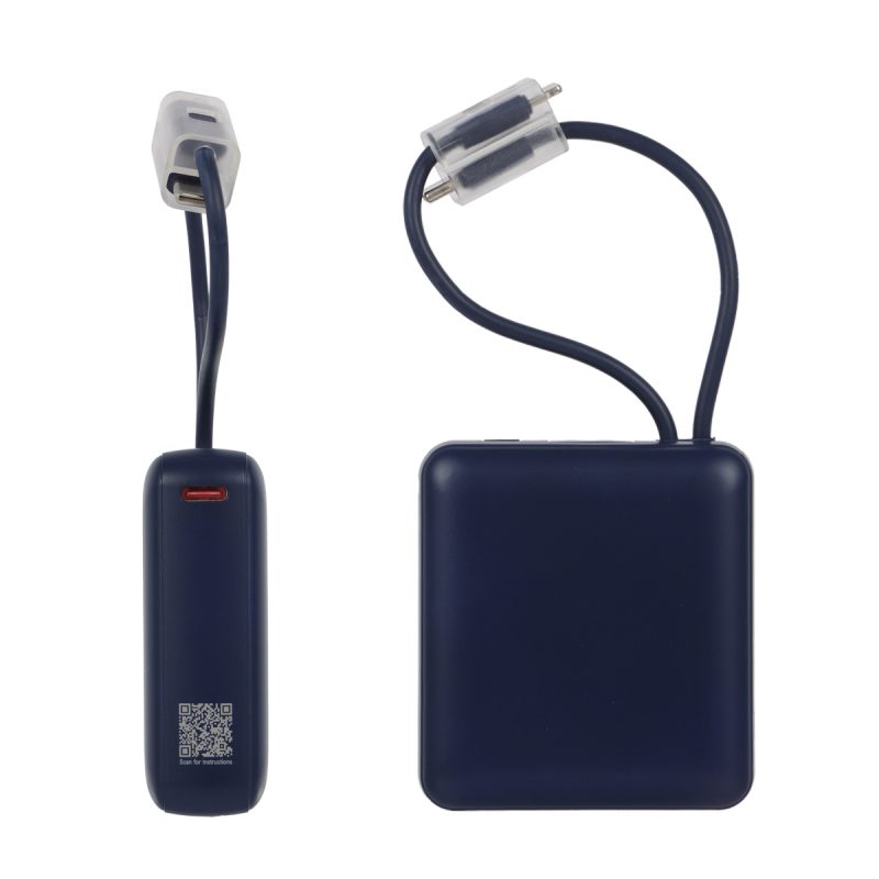 Vanguard 10000mAh 20W PD Power Bank with Charging Cable Lanyard - 5