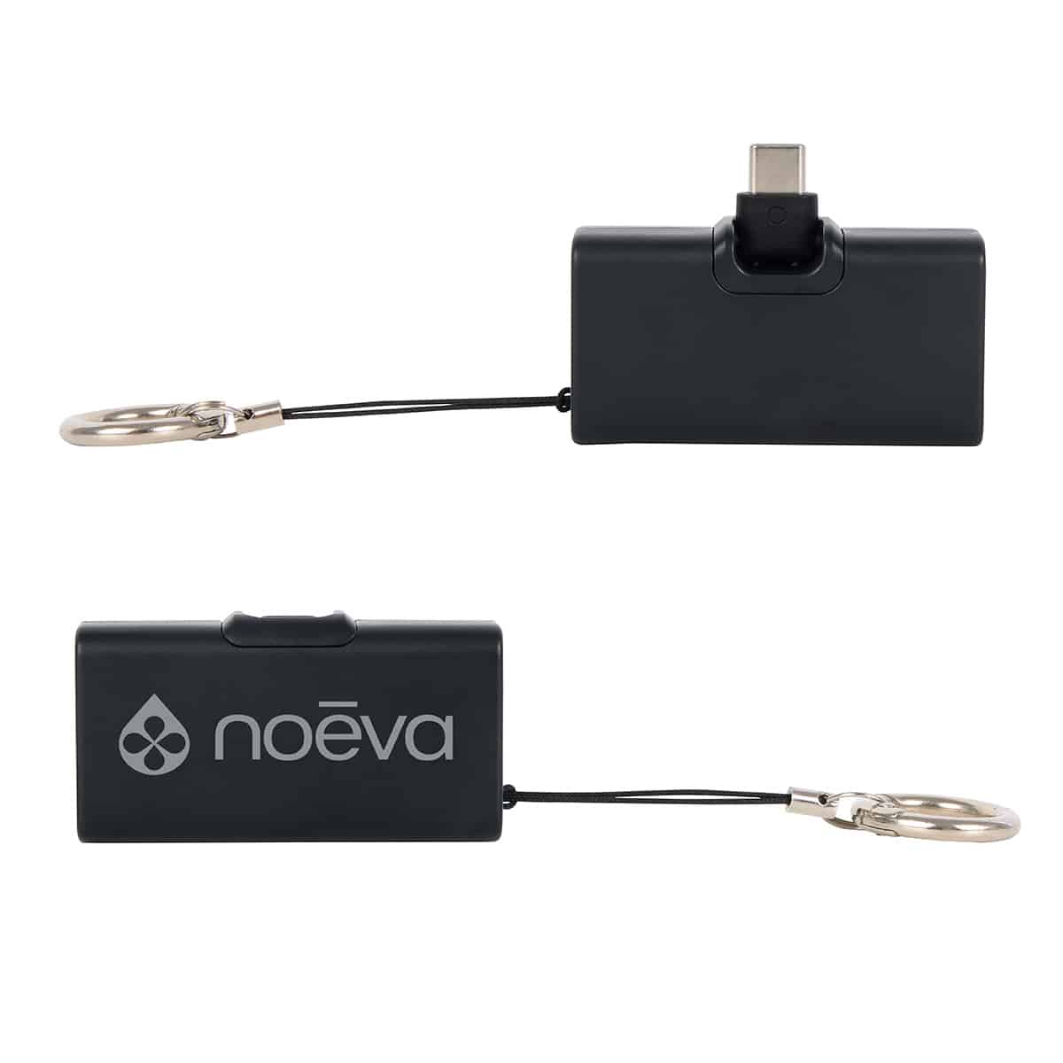 Bijou 1200mAh UL Listed Power Bank with USB-C Tip & Keyring - 2