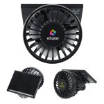 Cool Aid Solar-Powered Portable Fan With Clip