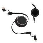 Mach 4-in-1 100W PD 39" Retractable Charging Cable - 3