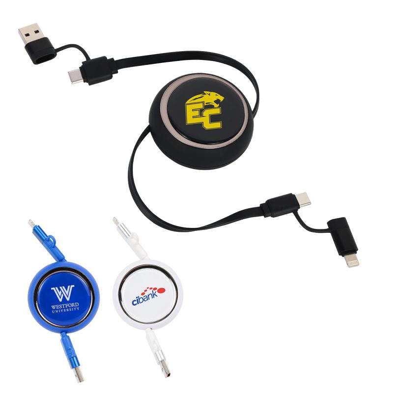 Mach-4-in-1-100W-PD-39-Retractable-Charging-Cable-EAC-MA26 Mach 4-in-1 100W PD 39" Retractable Charging Cable
