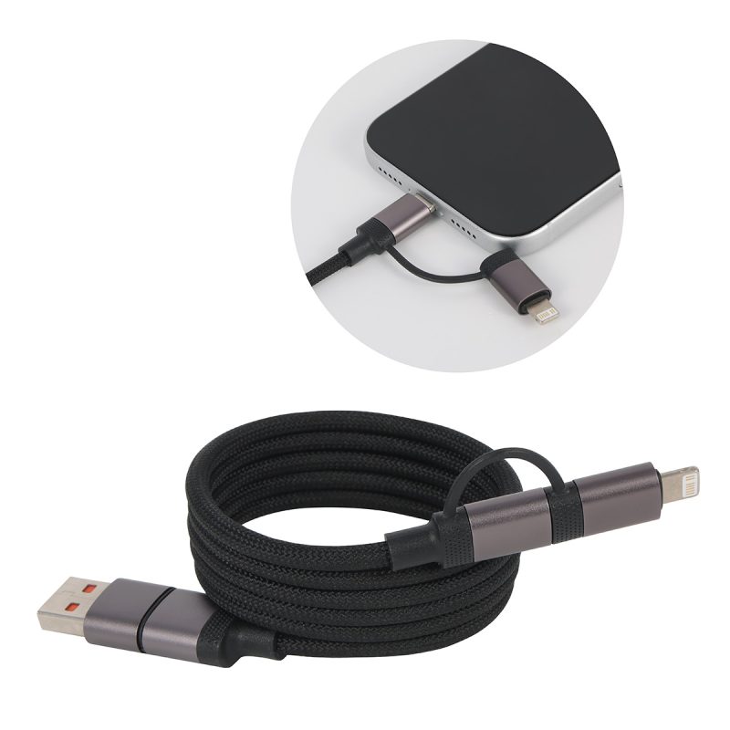 Vector 4-in-1 60W PD 39" MagSnap Charging Cable - 1