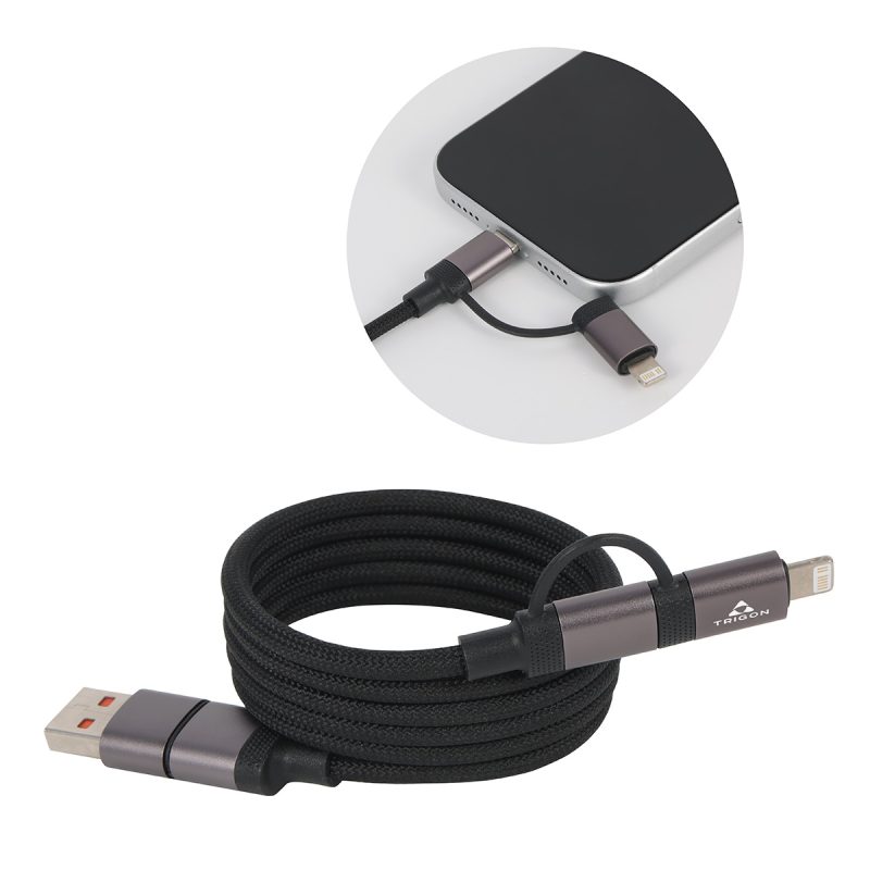 Vector 4-in-1 60W PD 39" MagSnap Charging Cable
