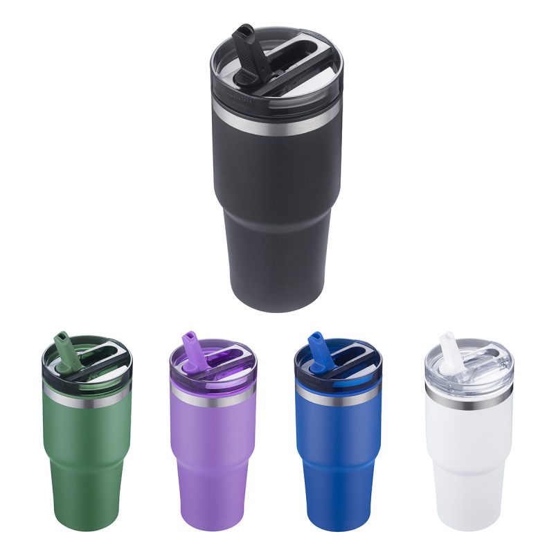 Elgin 20 oz Travel Tumbler w/ Plastic Liner - 1