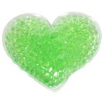Full Color Large Heart Aqua Pearls™ Hot/Cold Pack - 5