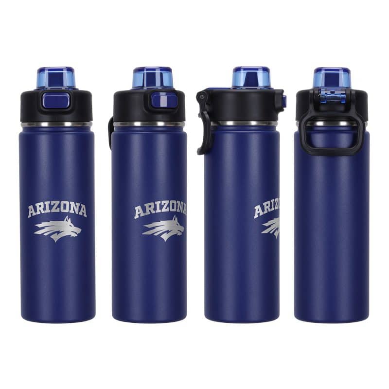 Austin 20 oz Eco-Friendly Leak-proof Vacuum Bottle w/ Push-Button - 4