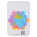 Hex Silicone Puzzle Set - 6