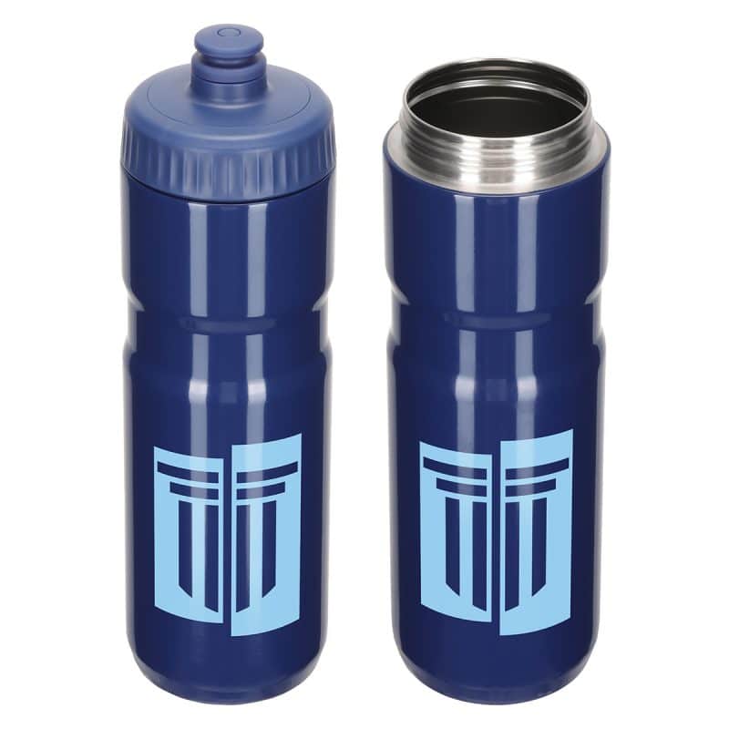 Lowa 25 oz Eco-Friendly Recycled Stainless Steel Bike Bottle - 4
