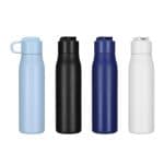 SENSO® Lakeway 22 oz Eco-Friendly Vacuum Insulated Bottle w/ Push-Button - 1