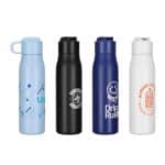 SENSO® Lakeway 22 oz Eco-Friendly Vacuum Insulated Bottle w/ Push-Button