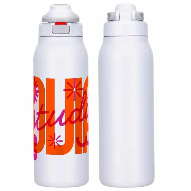 SENSO® Mission 32 oz Eco-Friendly 2" 1 Sip & Chug Duoflow Vacuum Insula - 8