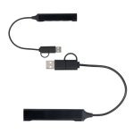 Sprint Recycled Aluminum 4-Port USB-A and USB-C Hub - 3
