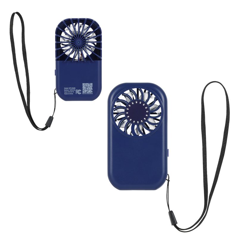 Squall Ultra Mini High-Speed Rechargeable Fan with Lanyard - 5