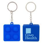 Square Push Pop Key Ring - 2
