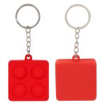 Square Push Pop Key Ring - 5