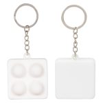 Square Push Pop Key Ring - 9
