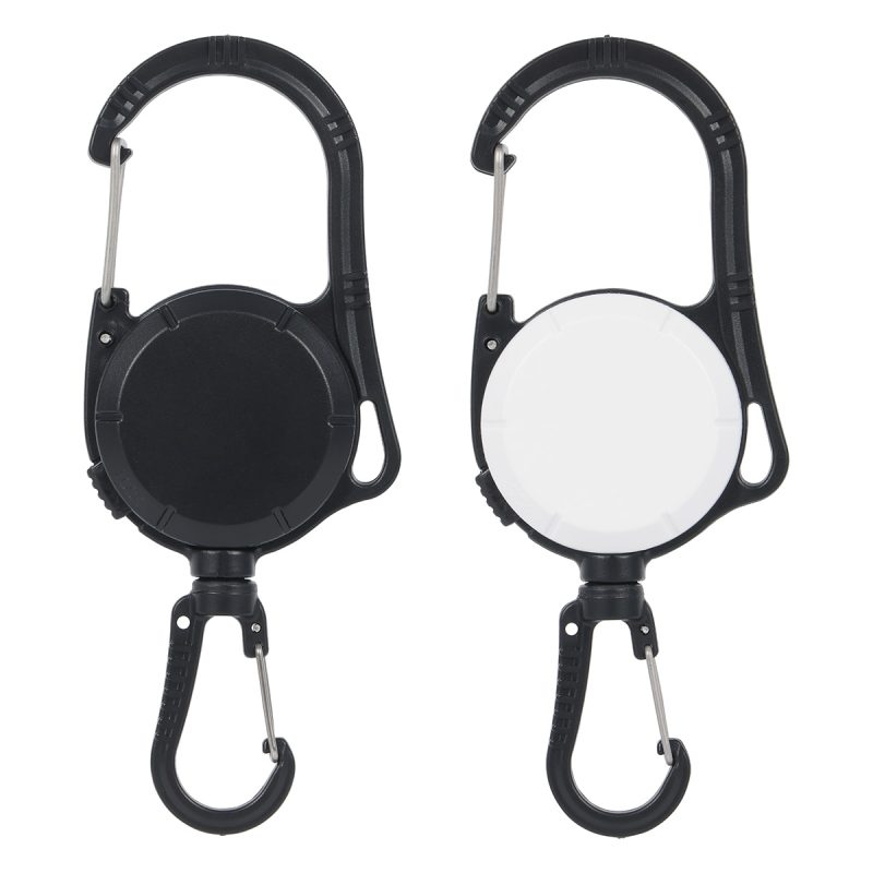 Waypoint Retractable & Lockable Dual Carabiner - 1
