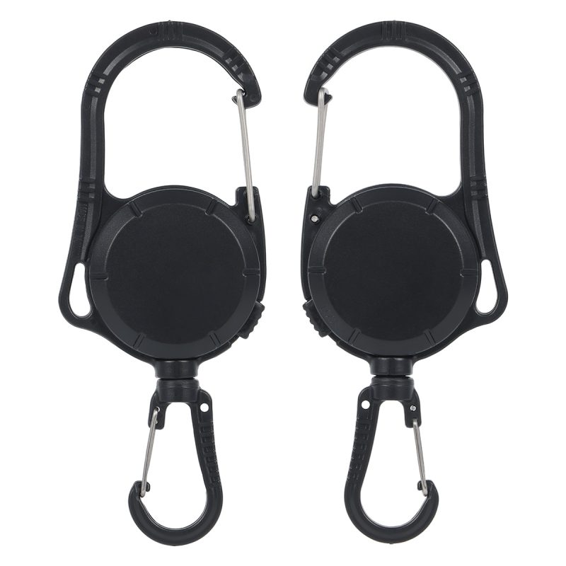 Waypoint Retractable & Lockable Dual Carabiner - 3