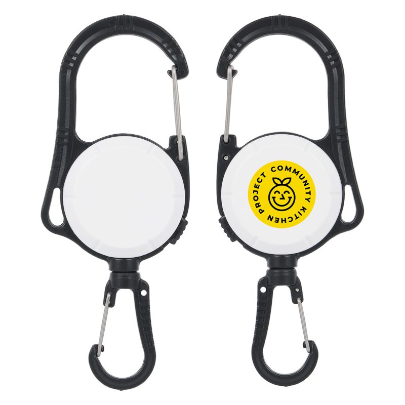 Waypoint Retractable & Lockable Dual Carabiner - 4