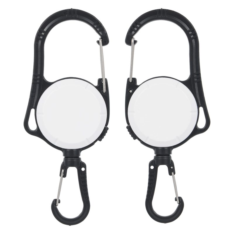 Waypoint Retractable & Lockable Dual Carabiner - 5