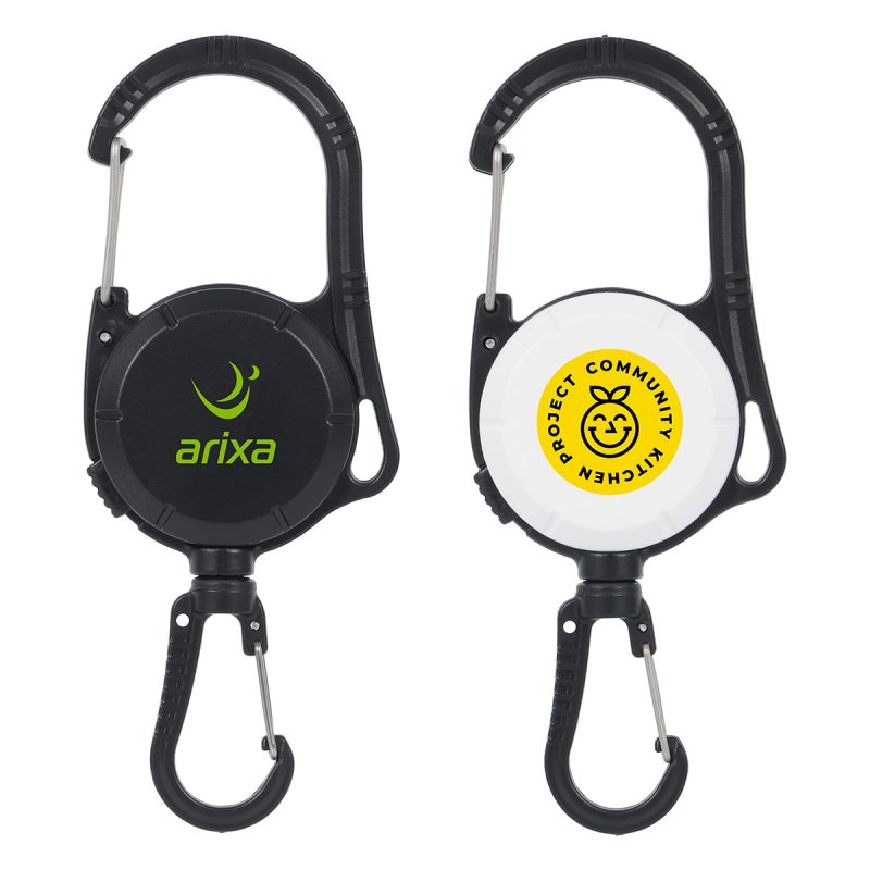 Waypoint Retractable & Lockable Dual Carabiner