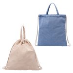 Pueblo Recycled Cotton & RPET Drawstring Bag - 1