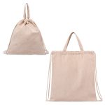 Pueblo Recycled Cotton & RPET Drawstring Bag - 5