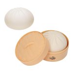 Squishy Dumpling Stress Reliever with Steamer Basket - 2