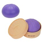 Squishy Dumpling Stress Reliever with Steamer Basket - 5