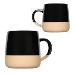 Artisan 15 oz Ceramic Mug w/ Clay Base - 3