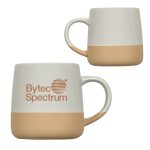 Artisan 15 oz Ceramic Mug w/ Clay Base - 4