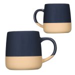Artisan 15 oz Ceramic Mug w/ Clay Base - 7