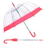Dome 46" Arc Auto-Open Clear-View Umbrella - 5
