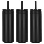 Elyse 22 oz Eco-Friendly Leak Proof Vacuum Silicone Straw Tumbler - 3